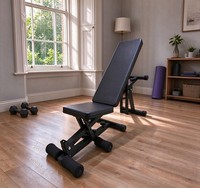 Adjustable Weight Bench 8-Position Incline Foldable Dumbbell Bench Home