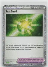 Sun Seed 027/034 Trading Card Game Classic NM