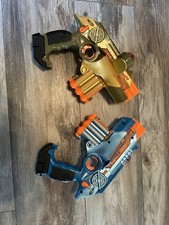 Nerf Lazer Tag Phoenix 2 Blasters (Gold & Blue) Nerf Guns