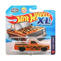Hot Wheels 2026 Xl 83 Chevy Silverado Orange Flammen