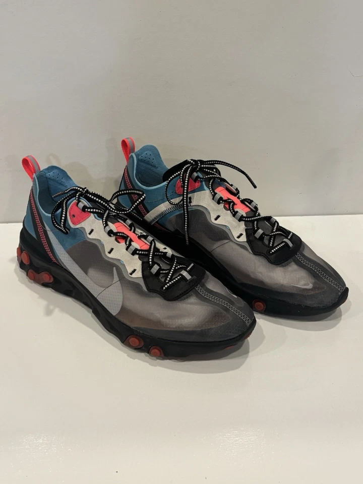 New Nike React Element 87 Solar Red 2018 Men's Size 11.5 DS AQ1090-006 - Image 4 of 4