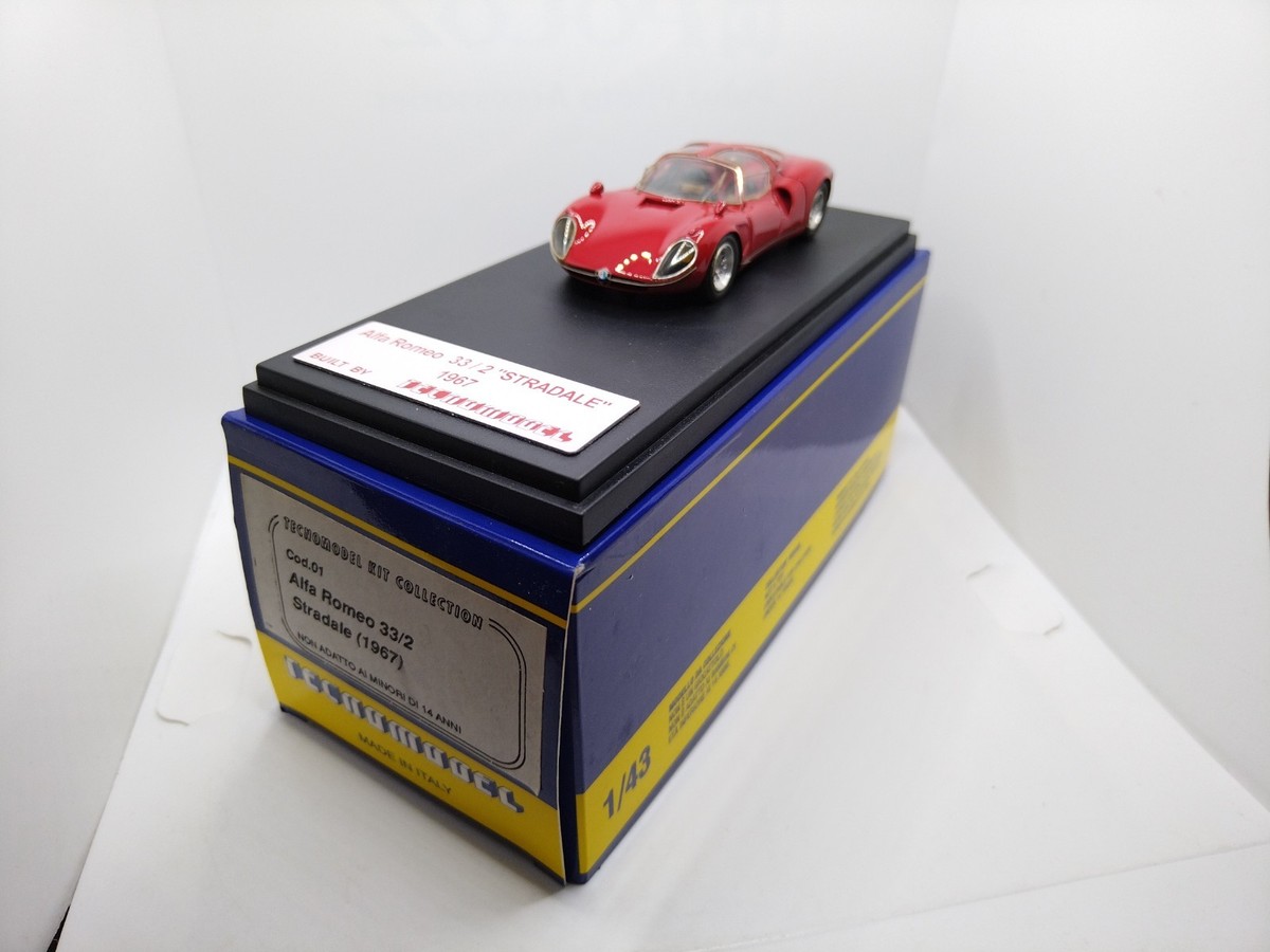 Tecnomodel 1/43 Alfa Romeo 33/2 Stradale 1967. Extremely Rare! | eBay