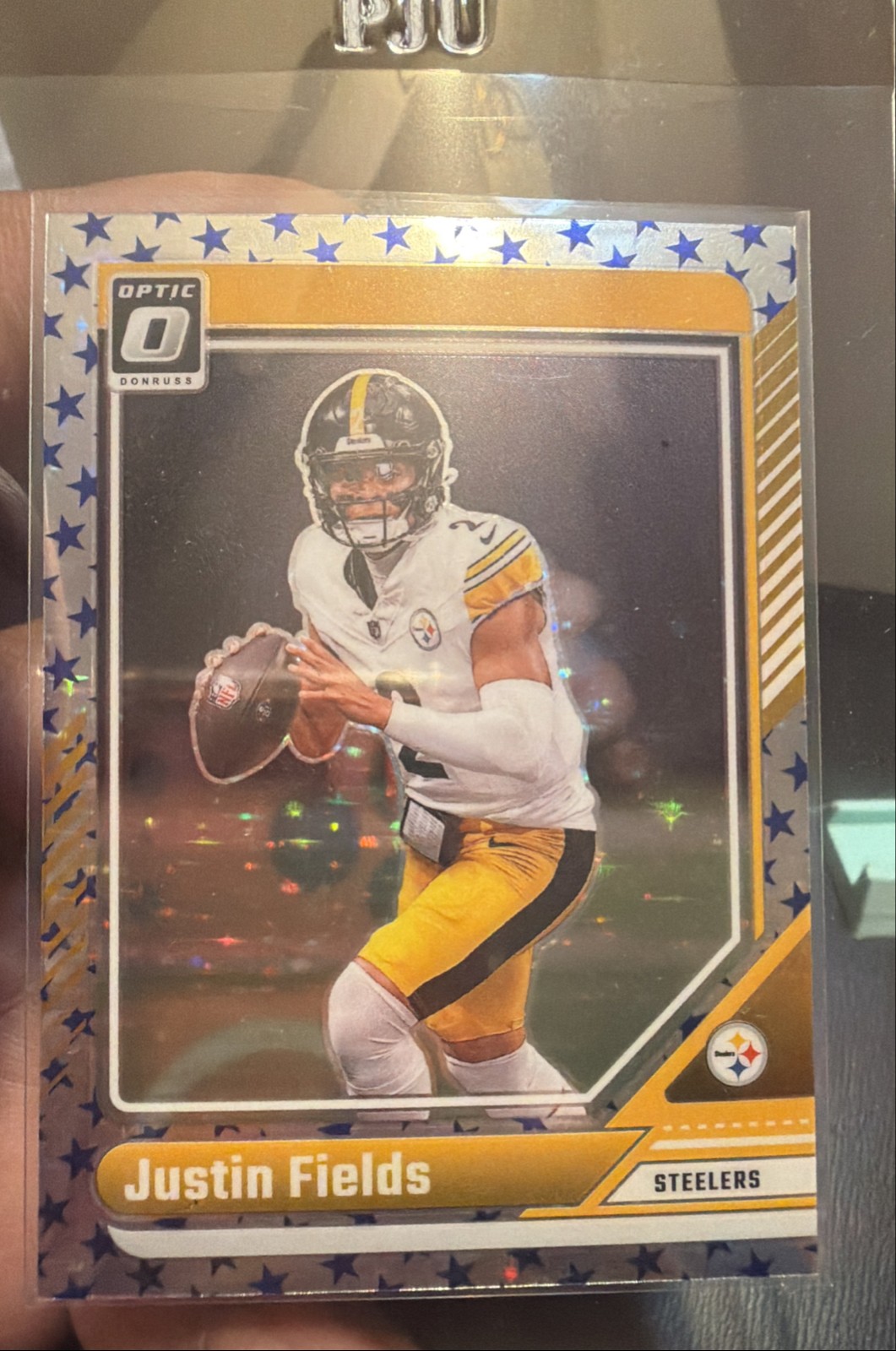 2024 Panini Donruss Optic - Justin Fields #164 Stars Prizm