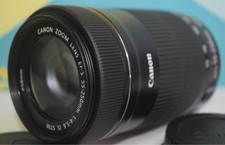 Canon EF-S 55-250mm IS STM Lens Excellent Condition Quiet Autofocus