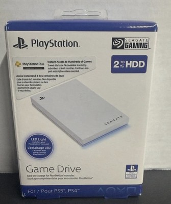 Seagate Game Drive for PS5 2TB External USB 3.0 Portable Hard Drive - Brand New