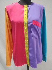 Vintage A.C. Sport Ladies Silky Colorblock Shirt