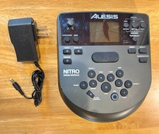 WORKS-BROKE SCREEN READ Alesis NITRO Drum Module-Module power adapter only 2A