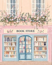 Pink Book Shop Paint by Numbers Kit 16 x 20 Inch