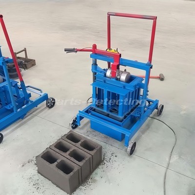 110V Rotation Type Brick Making Machinery Brick Block Moulding Machine
