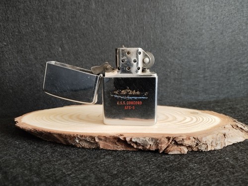 Lighter ZIPPO.Zippo Military.Zippo U.S.S. Concord AFS-5.Combat stores ship.1987. - Picture 12 of 17