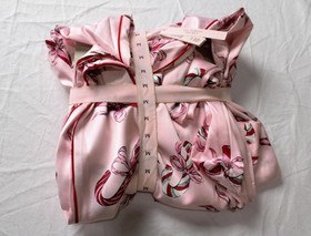 Victoria's Secret Women's Short Signature Satin Pajama Set EH6 Pink Medium NWT