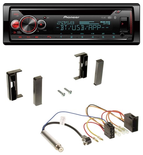 Pioneer MP3 DAB CD Bluetooth USB Autoradio für Audi TT (1998-2006) - ISO - Bild 1 von 6