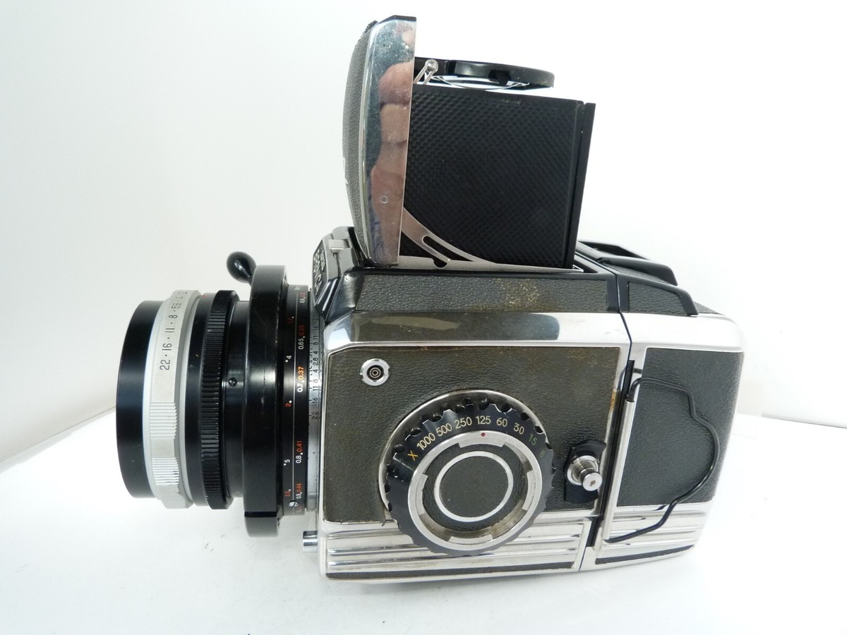 Zenza Bronica S2 Film Camera w KOMURA 100/2.8 lens.AS IS,UNTESTED