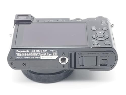 美品！　Panasonic LUMIX DMC-TX1 Panasonic Digital Camera Lumix TX Series DMC-TX1 Black 20.1
