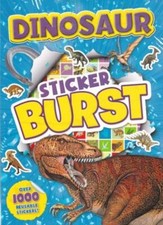 DINOSUR STICKER BURST - ALLIGATOR