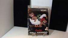 Teddy  Goose Wall Hanging Titan Needlecraft 365 14" X 18" felt kit