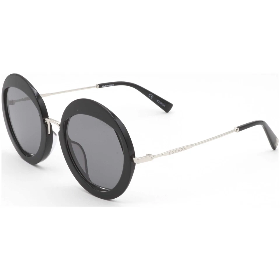 Gafas de sol negras Escada para mujer 53 mm SESA60F-0A02-53