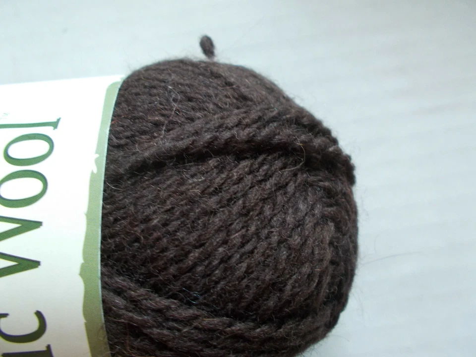 Northland Rustic Wool (100% wool) yarn, Browns, lot of 2 (163 yds each) - Image 2 of 2
