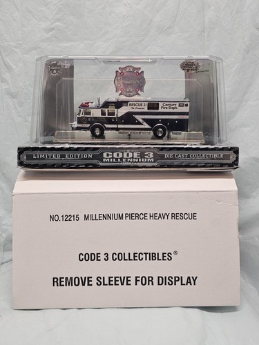 MIB CODE 3 Millennium Pierce Heavy Rescue 21 Century Fire Limited Edition 12215 - Picture 1 of 4