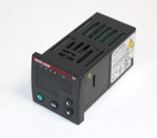 Watlow 96 96B1-CAAM-00RG 1/16 DIN, 100-240 VAC/DC Temperature Controller / PID C - Picture 3 of 9