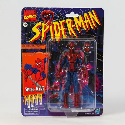 Spider-Man Retro Marvel Legends Ben Reilly Simbionte Spiderman Juguetes de 6 pulgadas Regalos - Imagen 14 de 18
