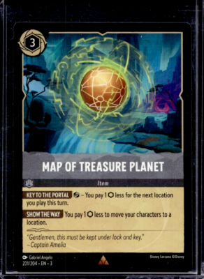 treasure planet cards lorcana Disney Trading Card Game Rare Mountain Gabriel Angelo Into the Inklands Singles Disney Lorcana Into the Inklands
