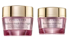 Estee Lauder Resilience MultiEffect Night TriPeptide cream travel size X  2UND