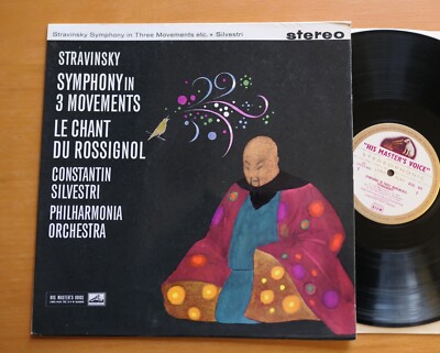 ASD 401 ED1 Stravinsky Symphony in 3 Movements Silvestri HMV W/G 1st EXCELLENT