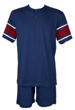 SG Men's Cotton Short Sleeve Pyjamas Short Pants Seraph Neck SPIDER SPORT a