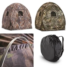 New Guide Gear Heavy Duty Deluxe 4-panel Spring Steel Hunting Realtree APX Blind