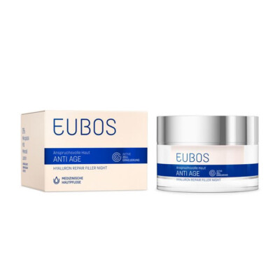 EUBOS ANTI AGE HYALURON REPAIR FILLER NIGHT, 50 ml, PZN 13649707