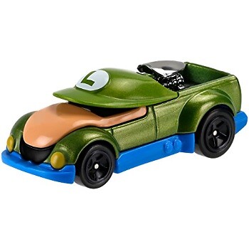 hot wheels luigi car