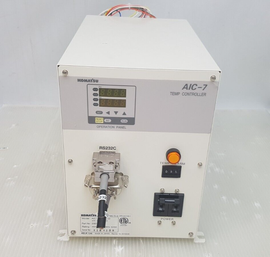 Komatsu 20016470 Temperature Controller AIC-7-12-UC-D KELK | eBay
