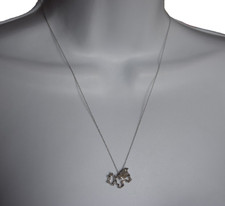Silver Terrier Necklace with Chain