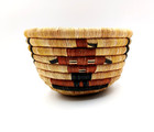 Hopi Basket Kachina Mudhead Clouds Coiled Overstitch Polychrome Second Mesa 7" W — photo 4