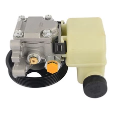 For 2007-2012 Mazda CX-7 2.3L 2.5L L4 Power Steering Pump w/Pulley+Reservoir