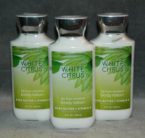 BATH \u0026 BODY WORKS WHITE CITRUS BODY 