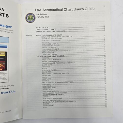 FAA Aeronautical Chart User’s Guide - 8th Edition 2008, Essential Pilot Referenc - Picture 2 of 15