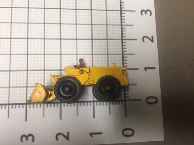 ミニカー MATCHBOX No.43 AVELING-BARFORD TRACTOR Aveling-Barford Tractor Shovel (43-B) | Matchbox Cars Wiki