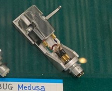 GOLDBUG Medusa MC Phono Cartridge Headshell USED JAPAN vintage analog audio RARE