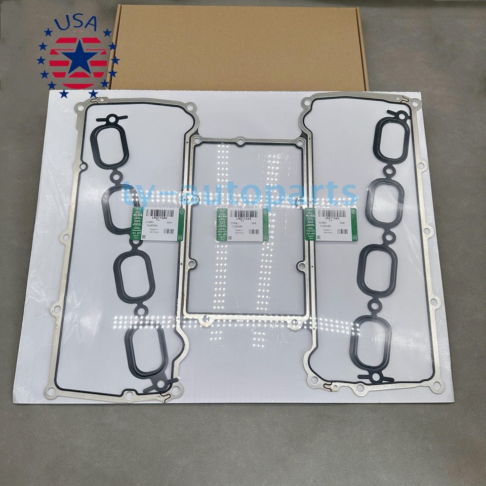 Set of 3 Intake Manifold Gaskets For 10-18 LAND ROVER Range Rover Sport ...