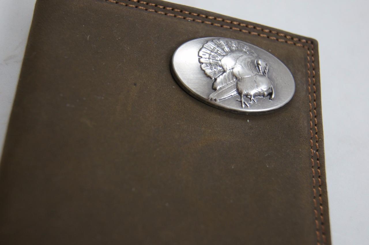 ZEP-PRO SHOTGUN SHELL Crazy Horse Leather LONG Roper WALLET ONLY NO BOX