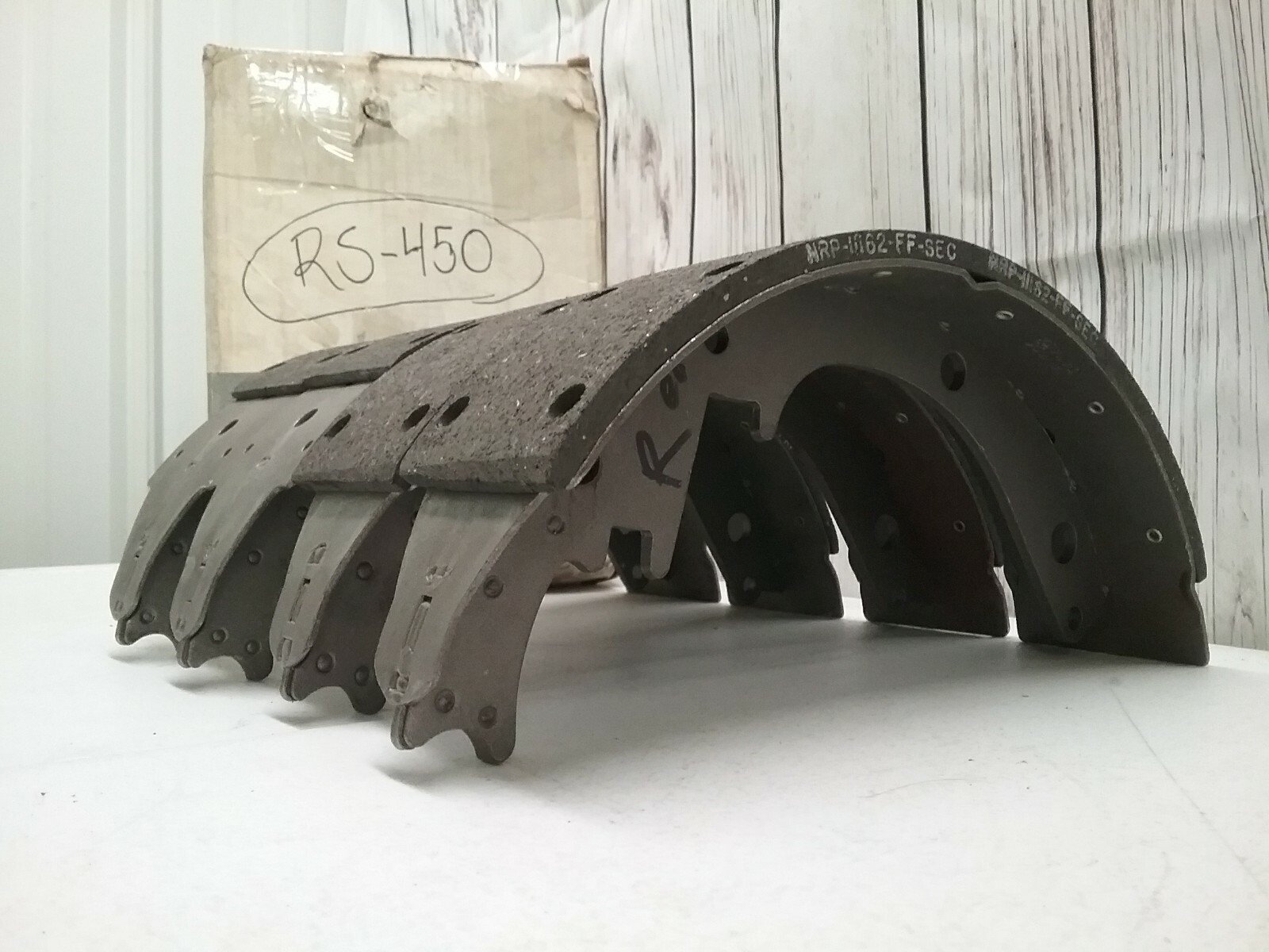 New Napa Rayloc Brake Shoe Set RS450 eBay