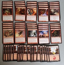 Mazzo 60 Carte - MONO RED GOBLINS - Pronto da Giocare - Carte Rare - Magic MTG FTG