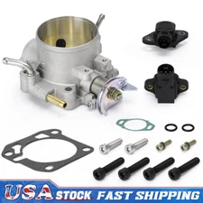 For Honda Civic Si Acura B/D/F/H B16 B18 70mm Throttle Body W/ TPS & MAP Sensor