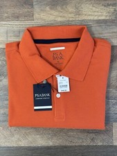 Jos.A.Bank Tailored Fit Pique Polo Shirt.Size XL, color orange, new with tags