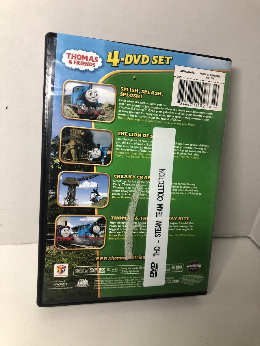 (未使用･未開封品)　Steam Team Collection [DVD] [Import] 7z28pnb THOMAS & Friends STEAM TEAM Collection 4-DVD SET, FUN