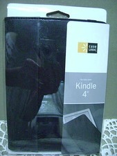 New Case Logic for Kindle 4 Black Folio Cover 458
