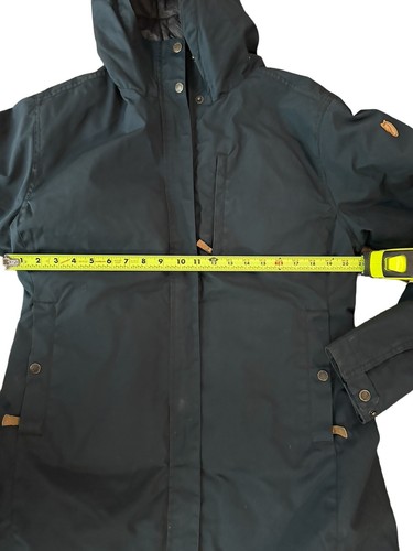 Fjallraven Women's Dark Navy Blue Kiruna Water Resistant Parka Coat Extra Large - Picture 20 of 21