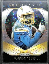 Keenan Allen 2020 PRIZM No Huddle Variation Brilliance Chargers